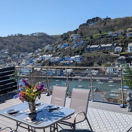 The Hillocks, Looe - Two Bedroom House With Fabulous Views Of Looe Town And Harbour מראה חיצוני תמונה