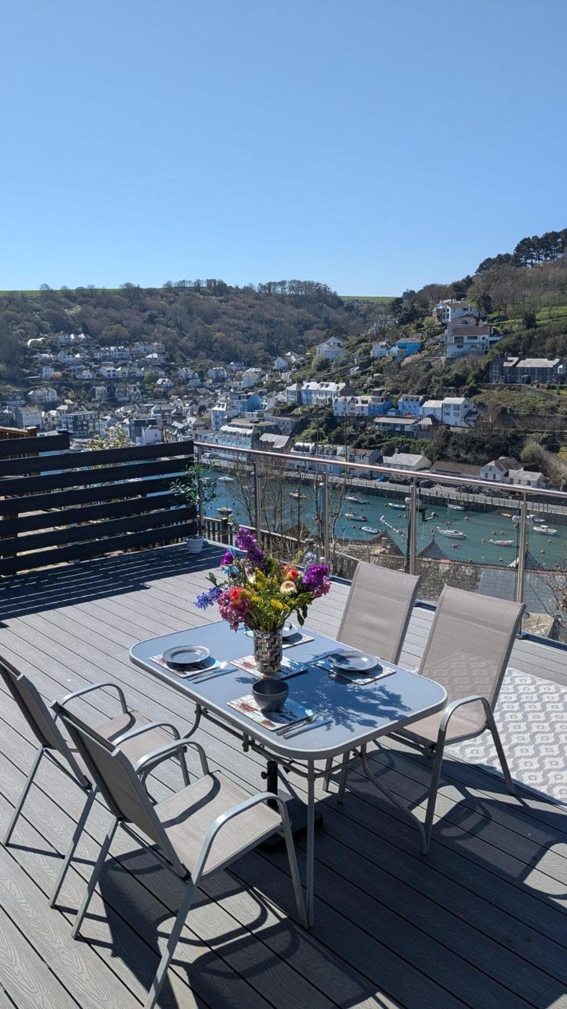 The Hillocks, Looe - Two Bedroom House With Fabulous Views Of Looe Town And Harbour מראה חיצוני תמונה